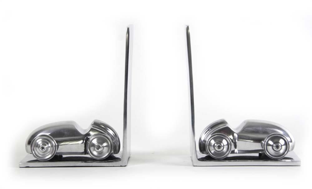 Aluminium Car Bookends By Authentic Models