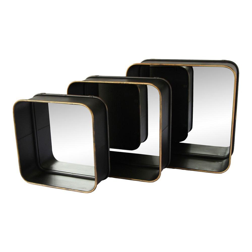 Moe's Home Collection Azo Shadow Mirrors - Set Of 3