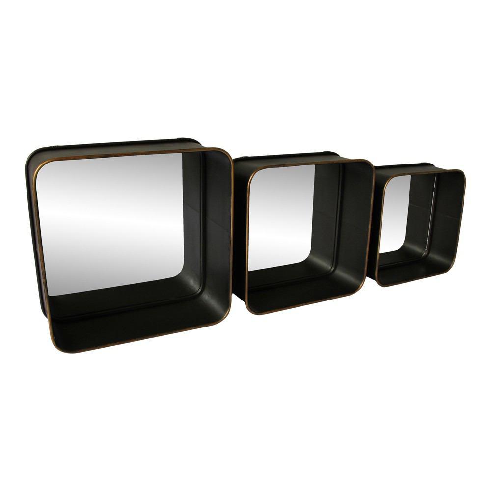 Moe's Home Collection Azo Shadow Mirrors - Set Of 3