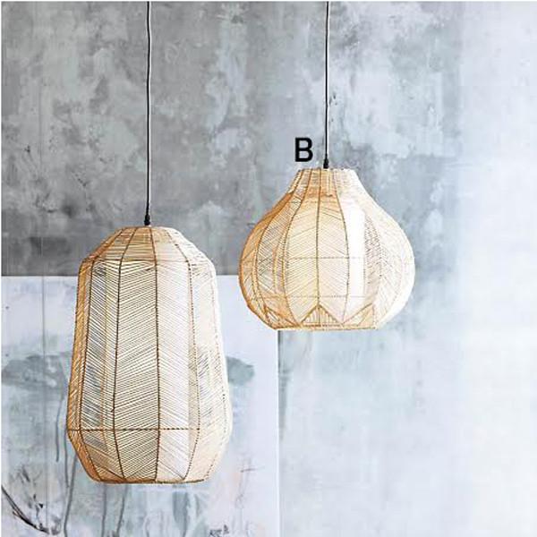 Roost Ariel Rattan Pendant Lamps