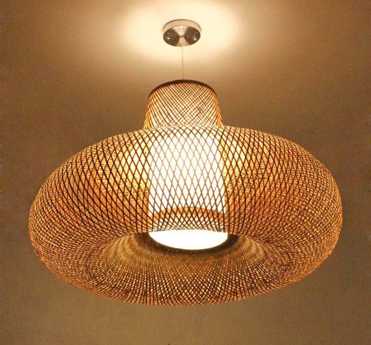 Personality Bamboo Residential & Restaurant Pendant Lamps