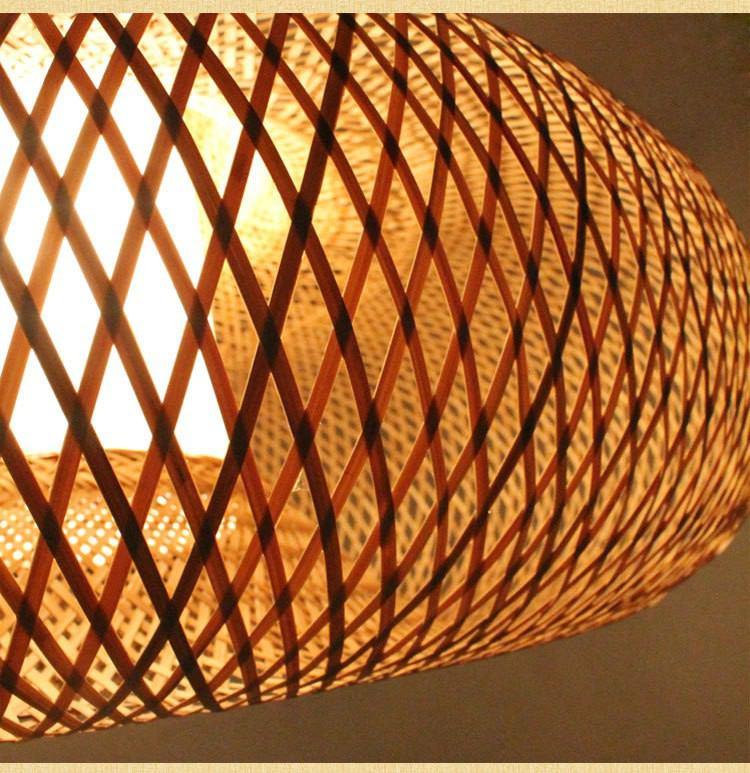 Personality Bamboo Residential & Restaurant Pendant Lamps