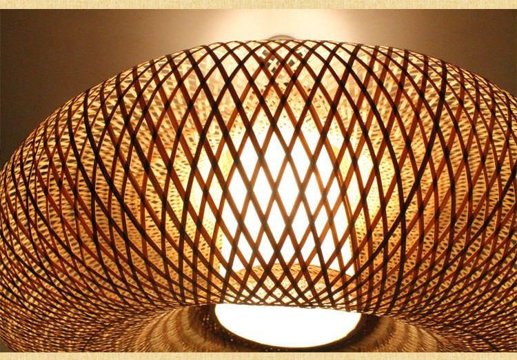 Personality Bamboo Residential & Restaurant Pendant Lamps