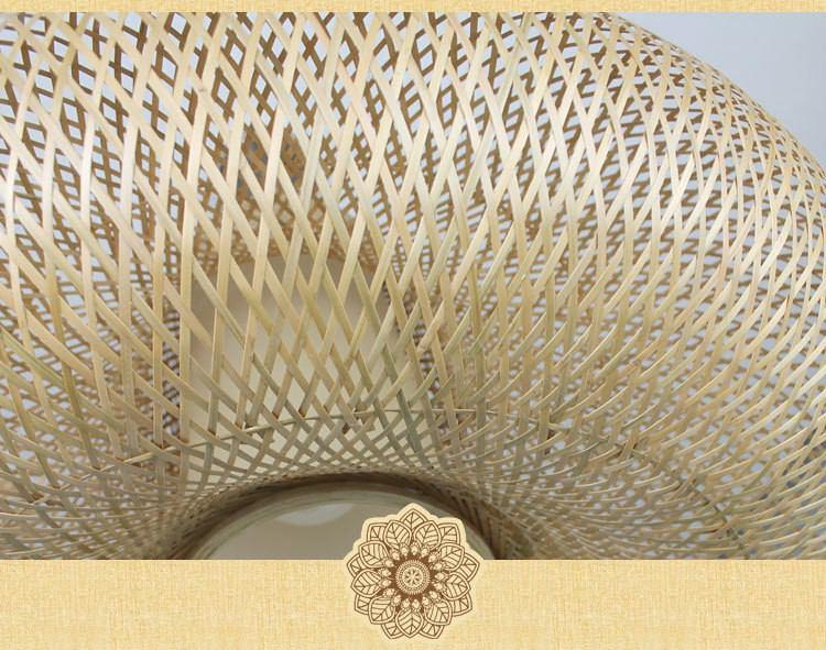 Personality Bamboo Residential & Restaurant Pendant Lamps