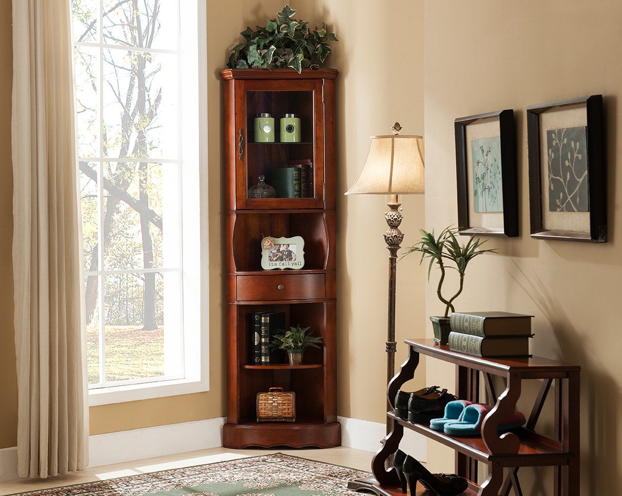 All Things Cedar Corner Curio Cabinet