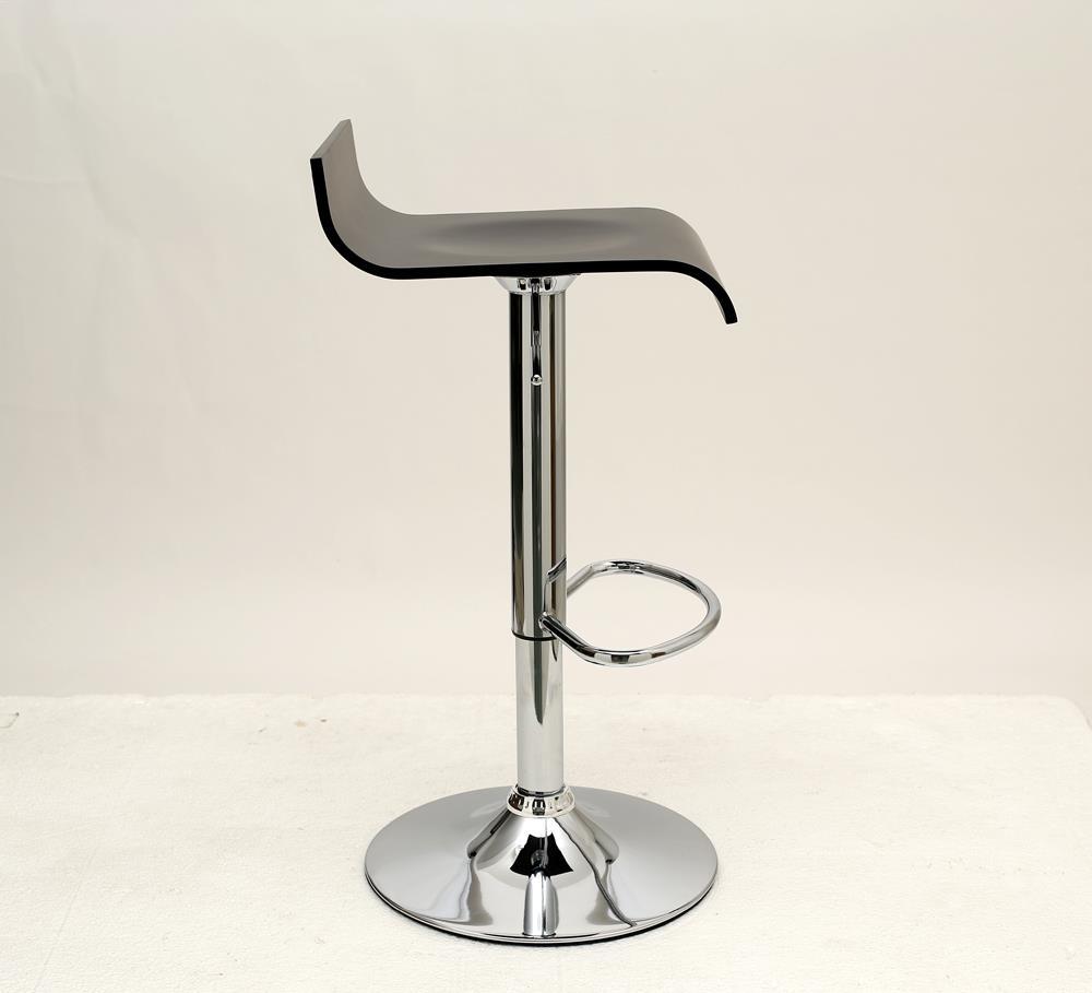 Manhattan Comfort Practical Ludlow Barstool with Height Adjustability - Set of 2 - Modish Store