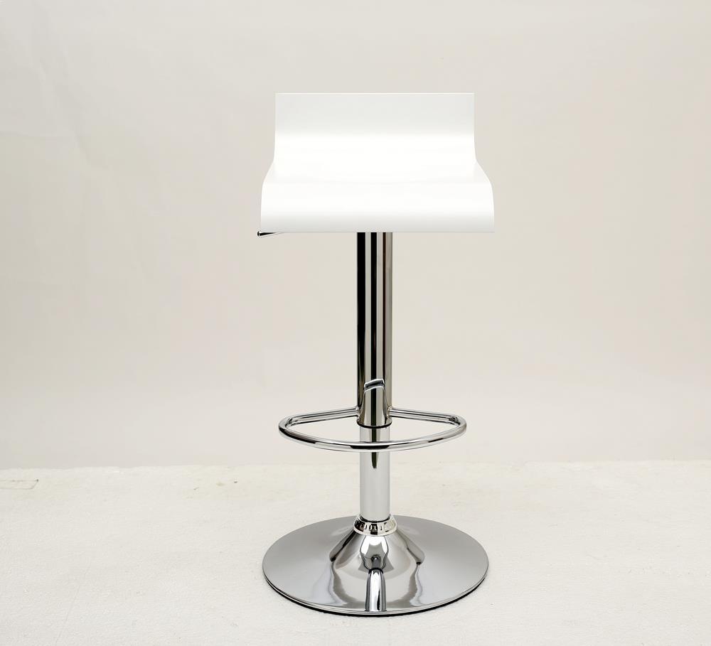 Manhattan Comfort Practical Ludlow Barstool with Height Adjustability - Set of 2 - Modish Store