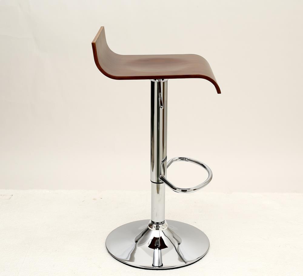 Manhattan Comfort Practical Ludlow Barstool with Height Adjustability - Set of 2 - Modish Store