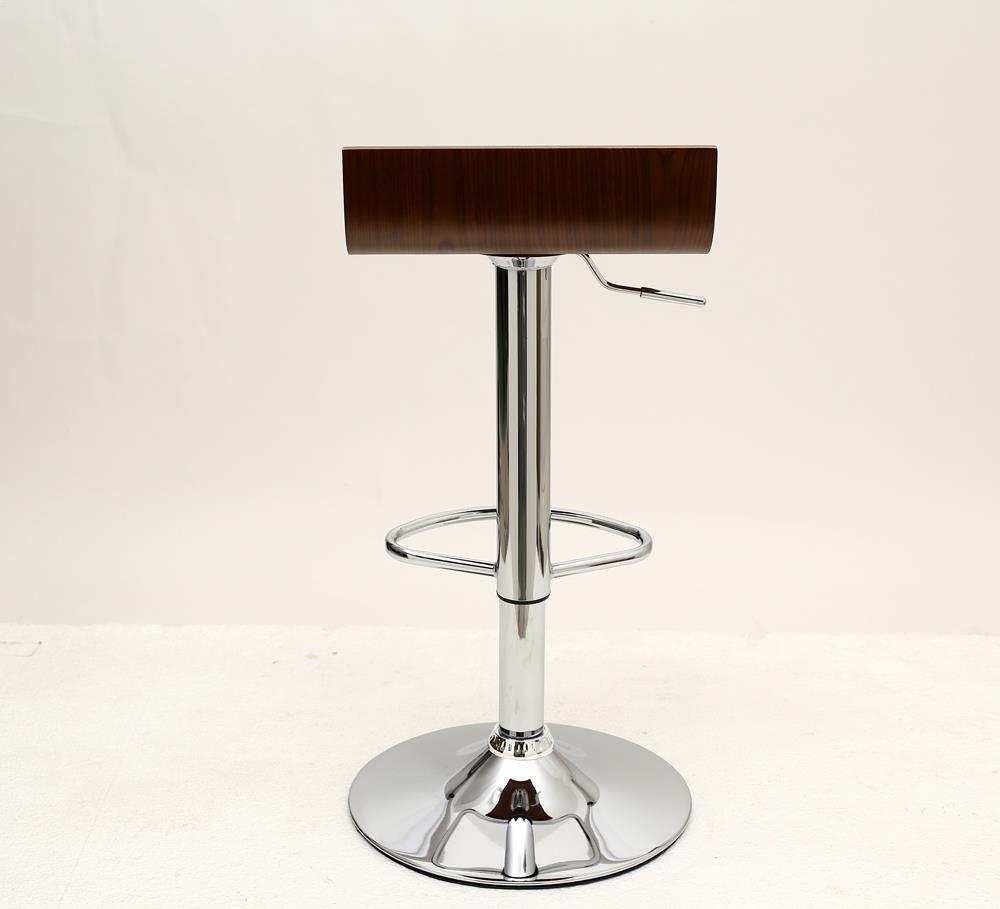 Manhattan Comfort Practical Ludlow Barstool with Height Adjustability - Set of 2 - Modish Store