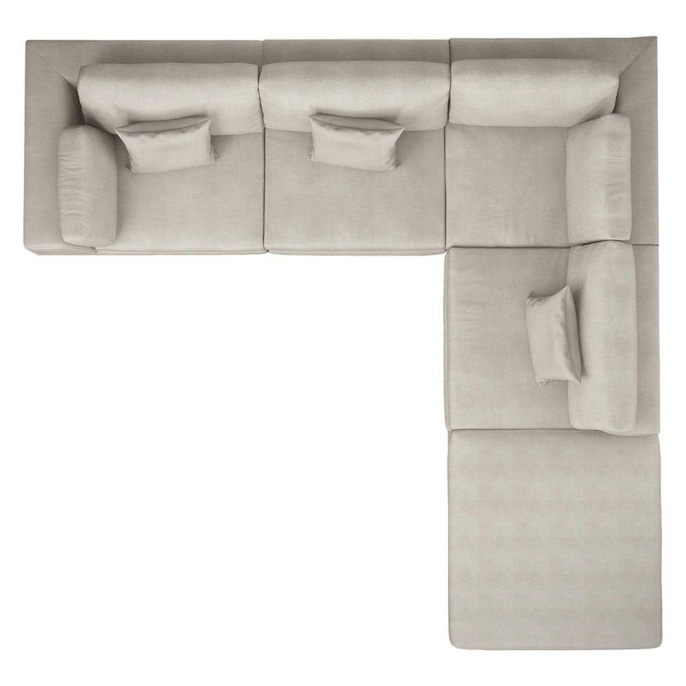 Modloft Perry 1 Left Arm Corner Sofa