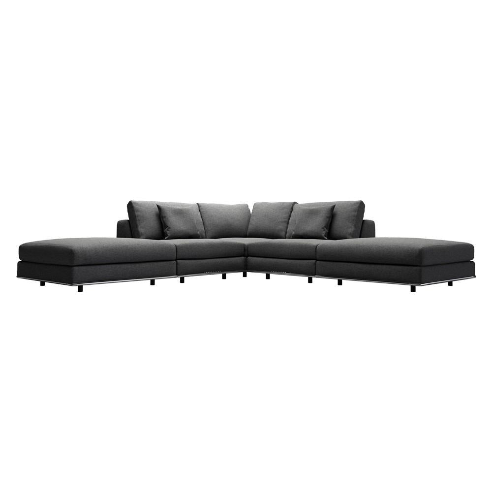 Modloft Perry Armless Corner Sofa