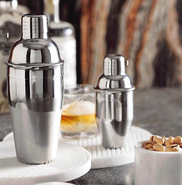 Roost Polished Stainless Cocktail Shakers