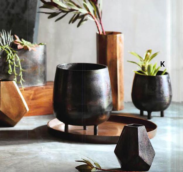 Roost Footed Cachepots - Set Of 2
