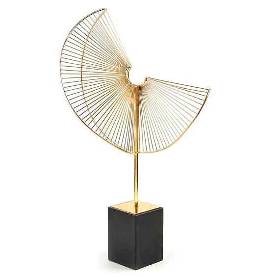 Tozai Home Spiral Sculpture On Stand