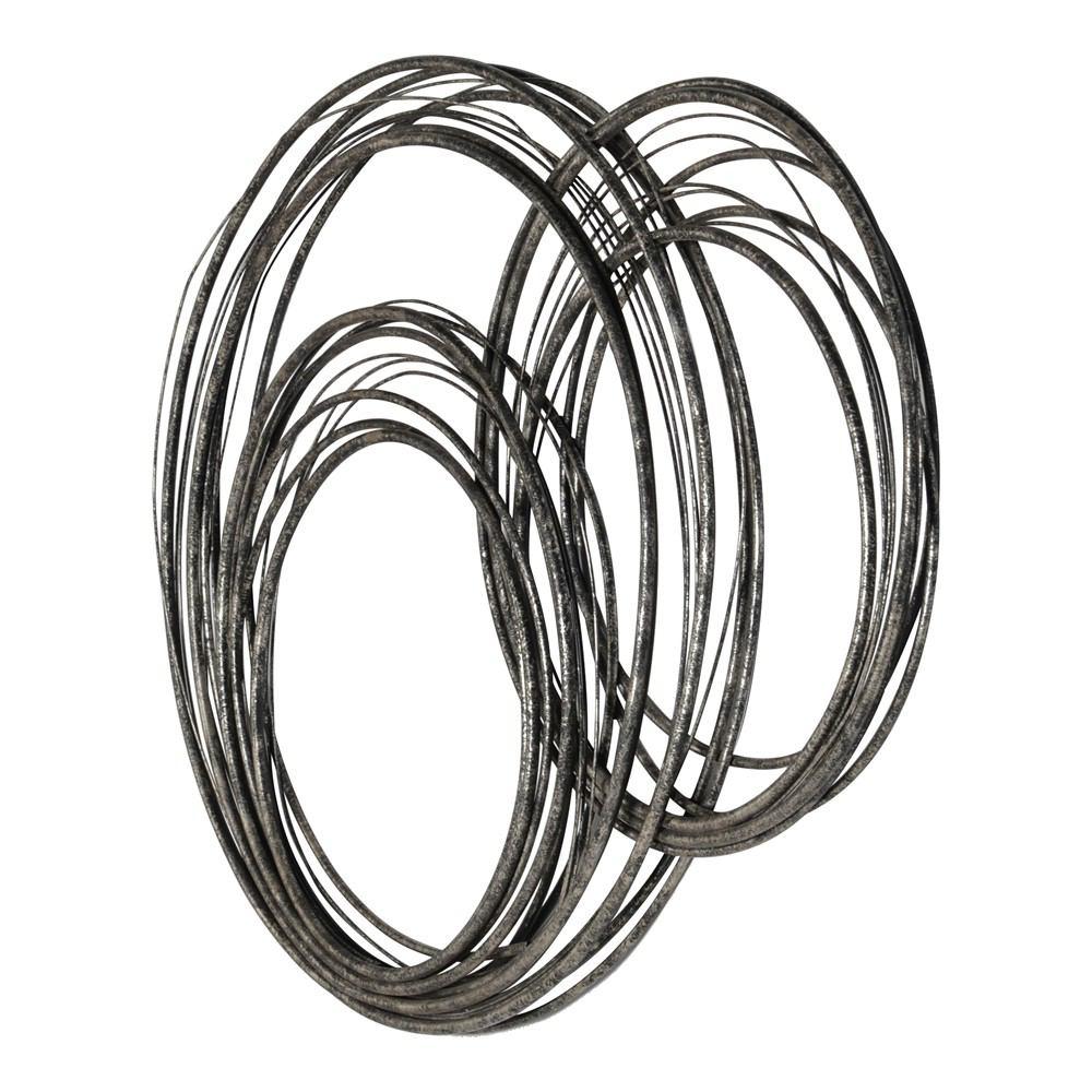 Moe's Home Collection Iron Rings Wall Decor