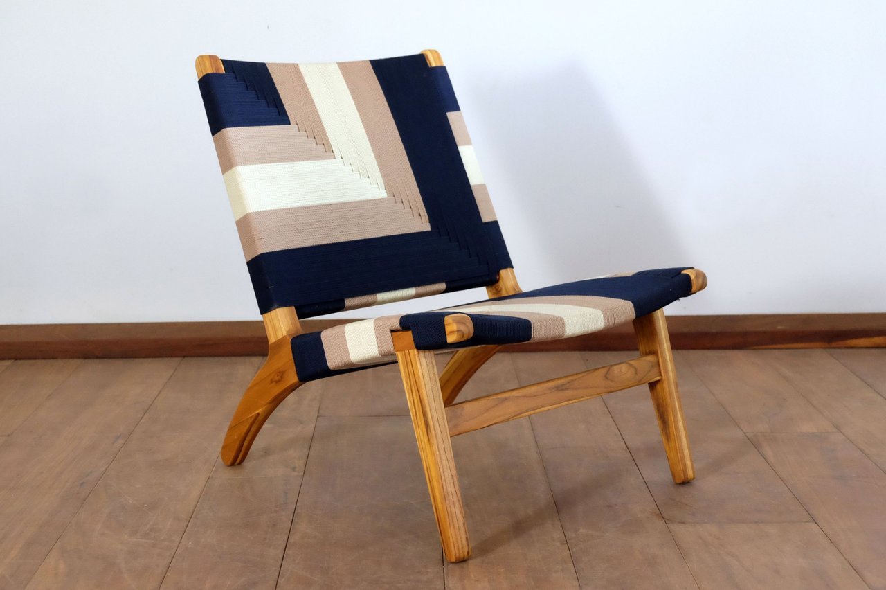 Masaya Lounge Chair, Nordica Pattern
