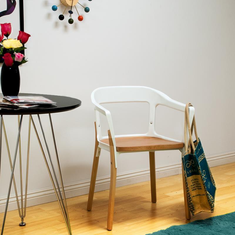 Mod Made Jasper Steel Wood Chair