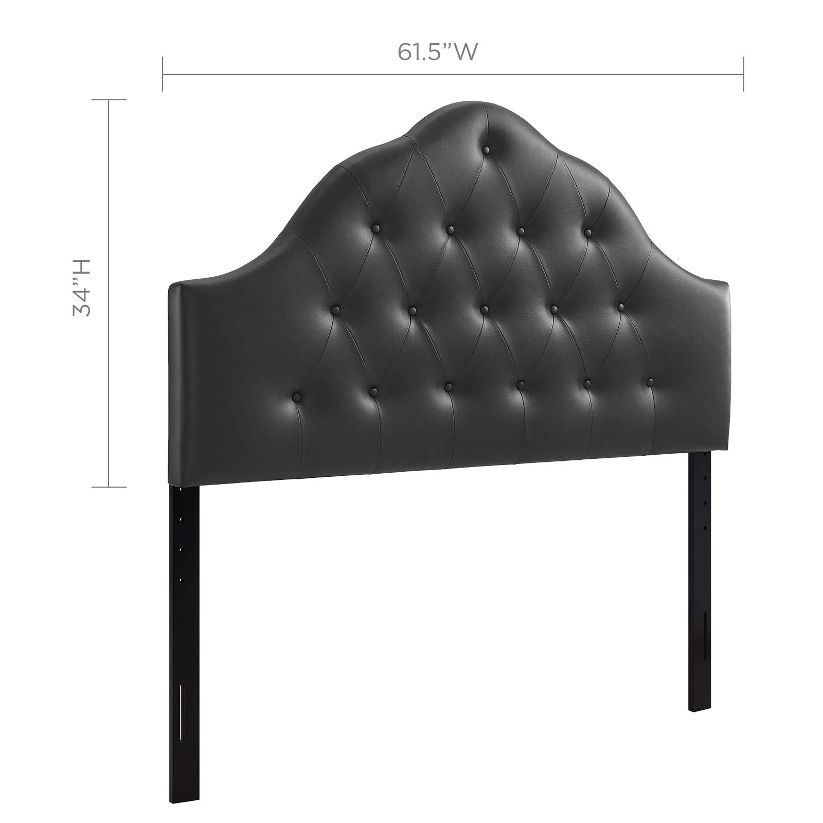 Sovereign Queen Upholstered Vinyl Headboard By Modway - MOD-5163 | Headboards | Modishstore - 3