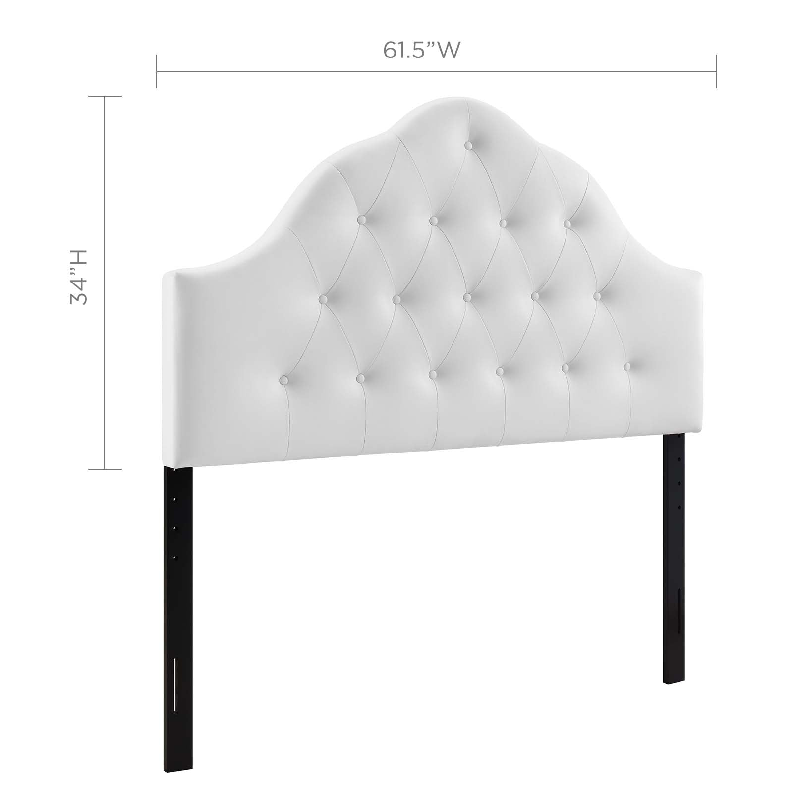 Sovereign Queen Upholstered Vinyl Headboard By Modway - MOD-5163 | Headboards | Modishstore - 10