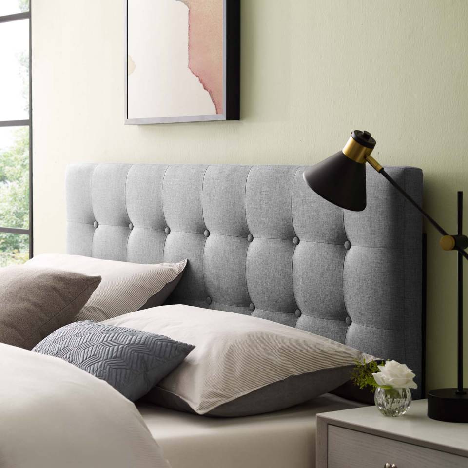 Modway Emily King Upholstered Fabric Headboard | Headboards