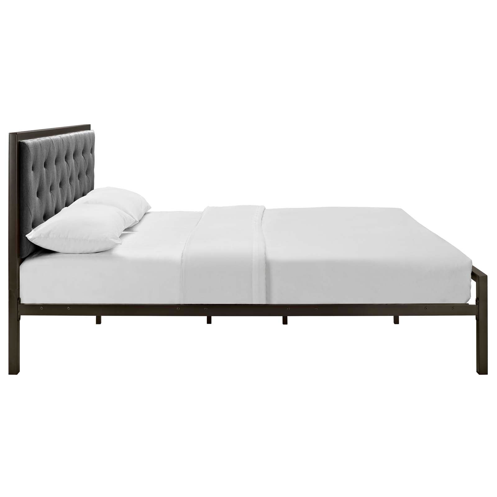 Modway Mia Queen Fabric Bed Frame | Beds | Modishstore-4