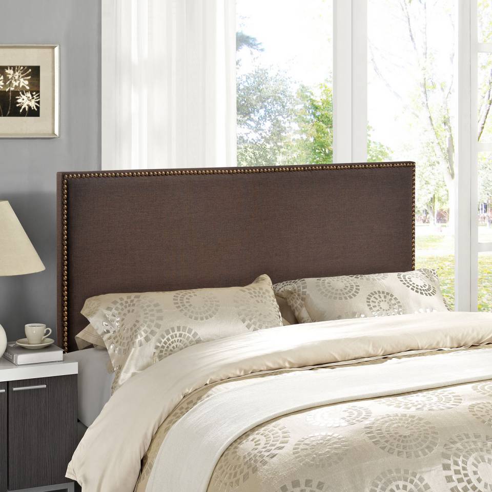 Modway Region Nailhead Queen Upholstered Headboard | Headboards | Modishstore