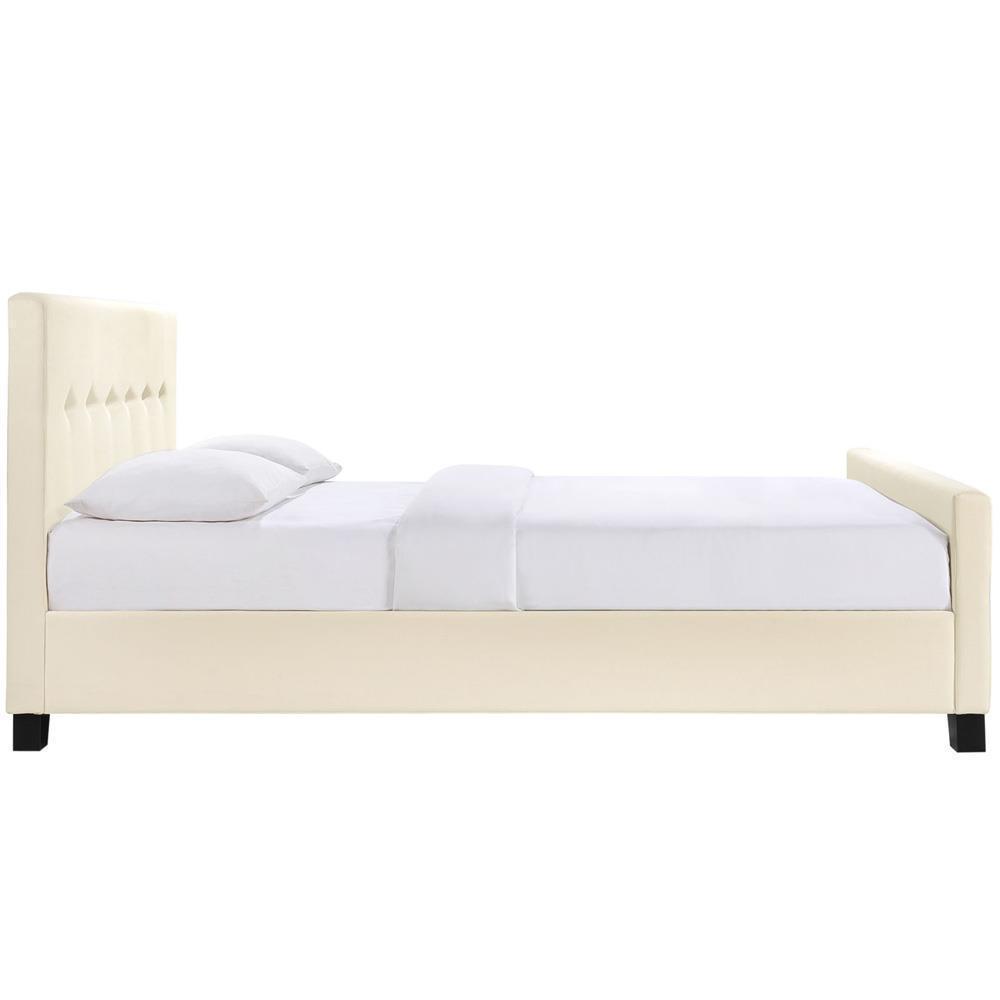 Modway Abigail Queen Bed - Ivory