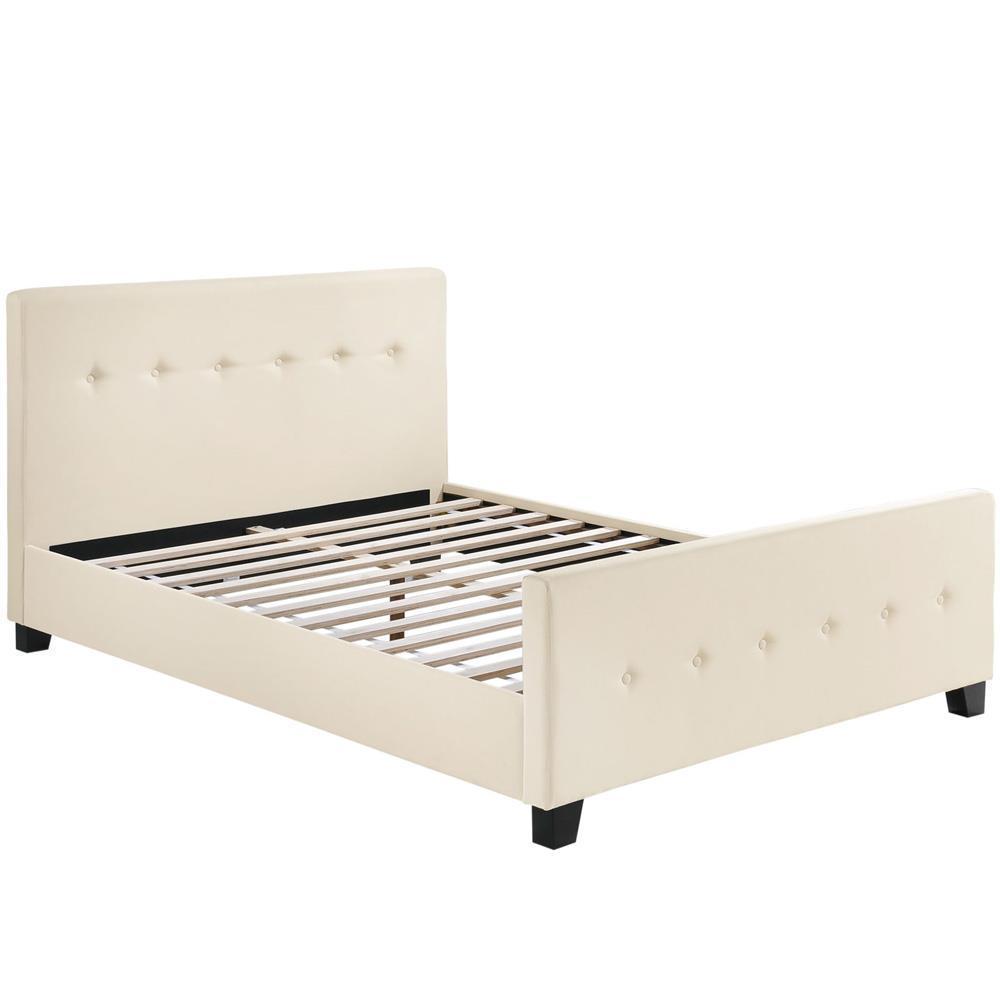 Modway Abigail King Bed - Ivory