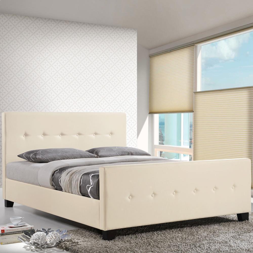 Modway Abigail King Bed - Ivory