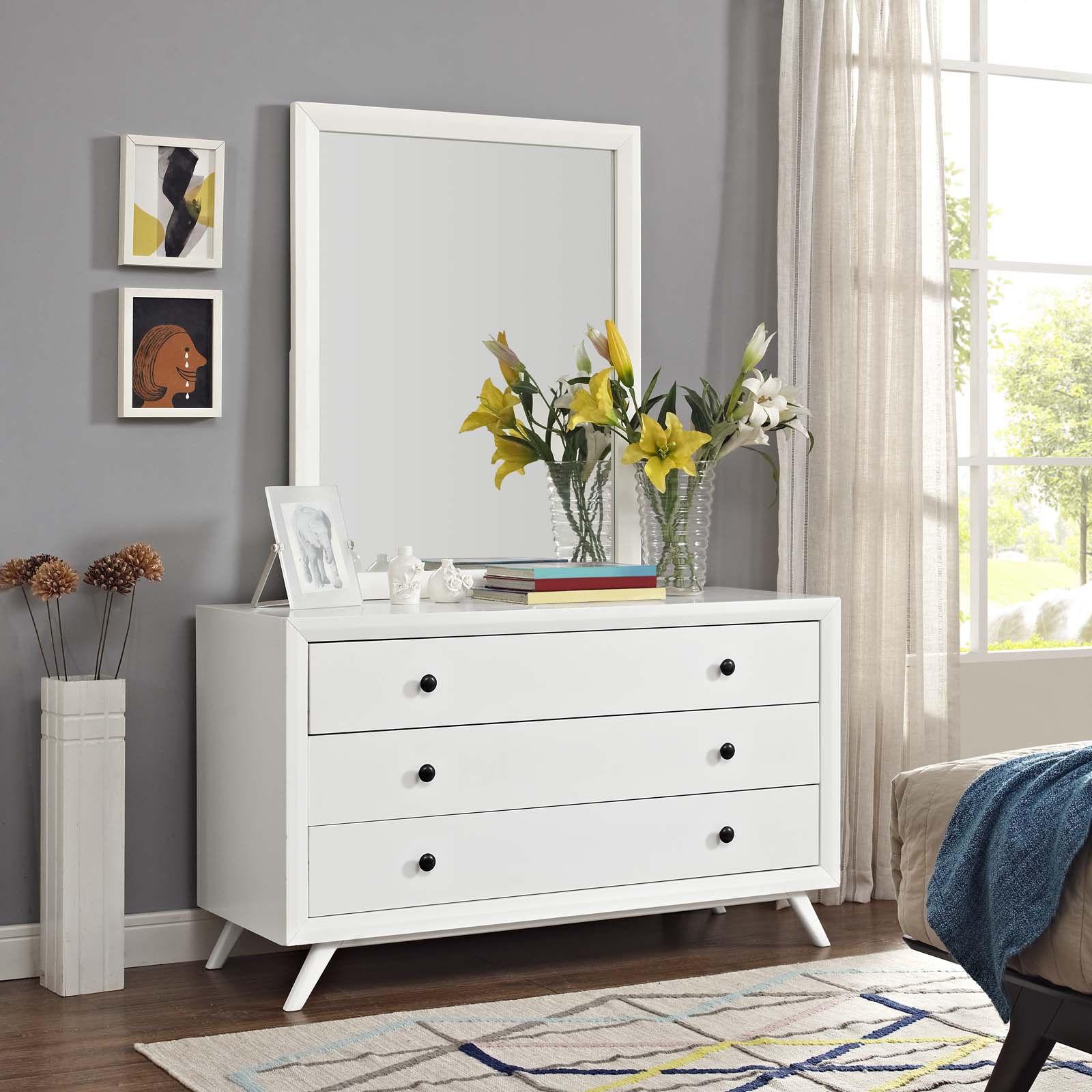 Tracy Dresser and Mirror By Modway - MOD-5310 | Dressers | Modishstore