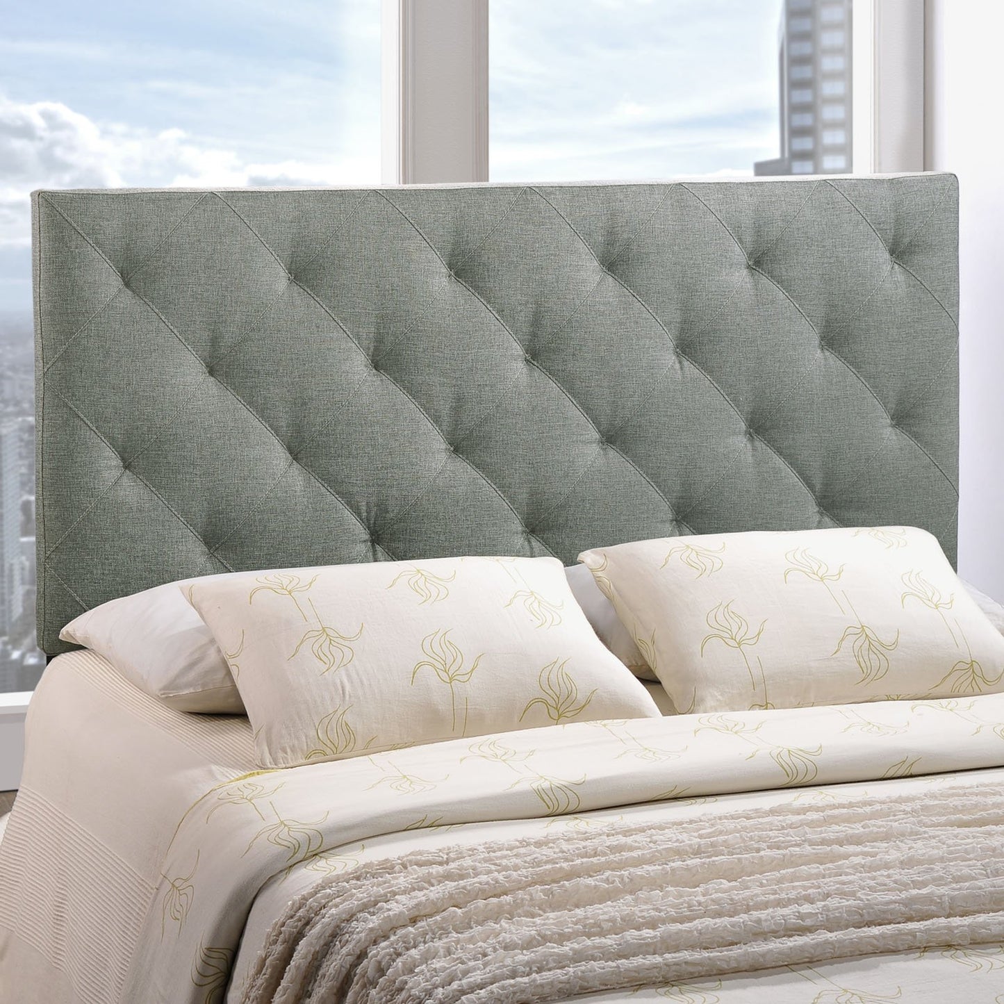 Modway Theodore Full Upholstered Fabric Headboard