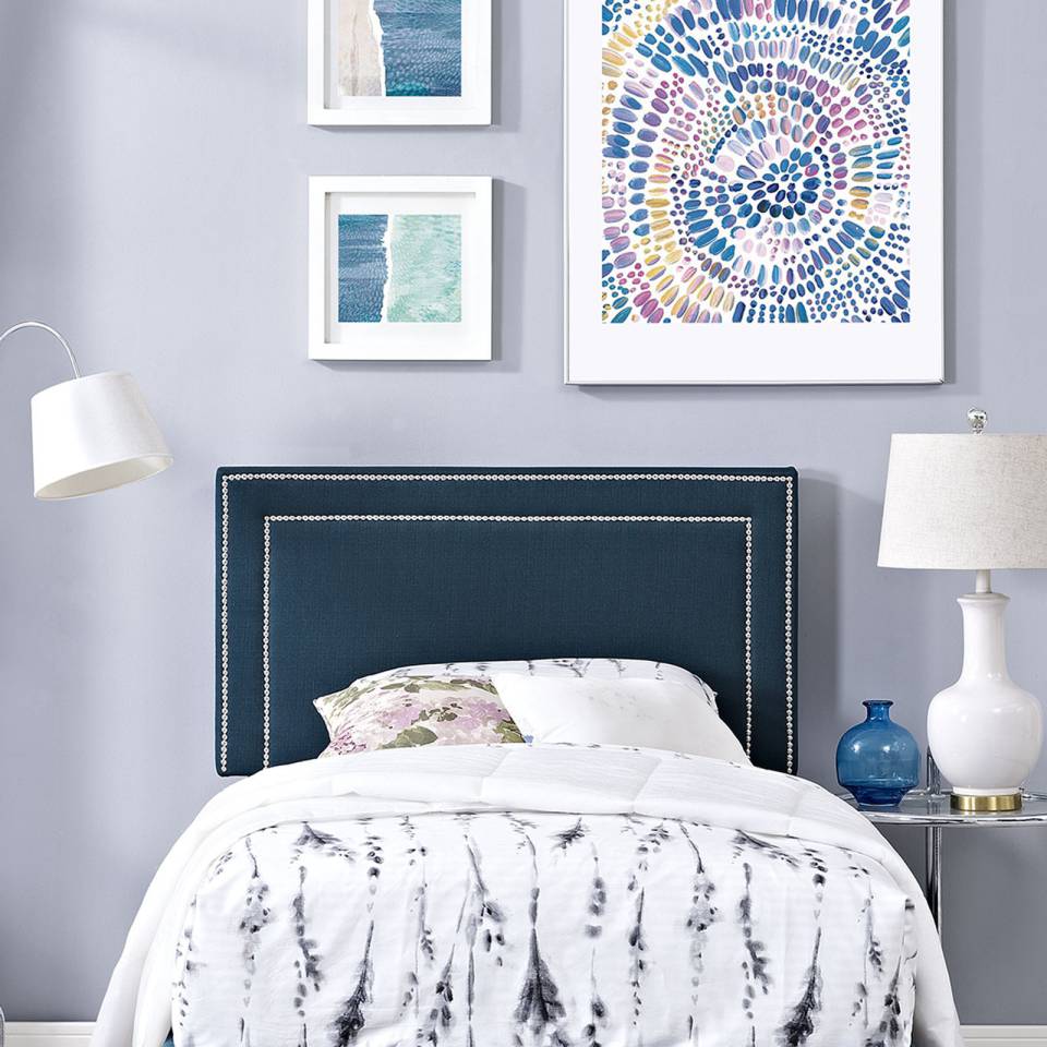 Modway Jessamine Twin Upholstered Fabric Headboard | Headboards