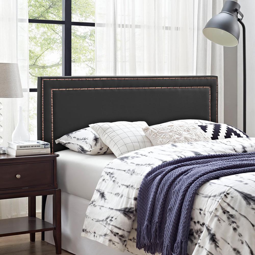 Modway Jessamine King Upholstered Vinyl Headboard | Headboards