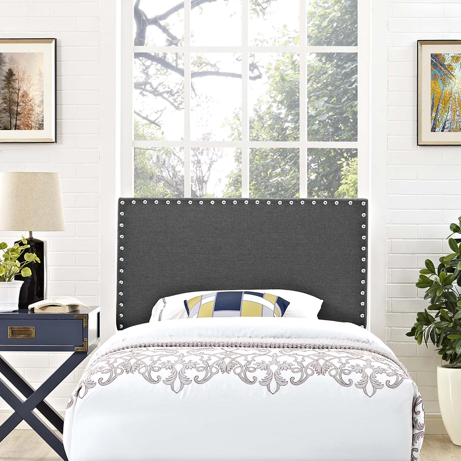 Phoebe Twin Upholstered Fabric Headboard By Modway - MOD-5382 | Headboards | Modishstore