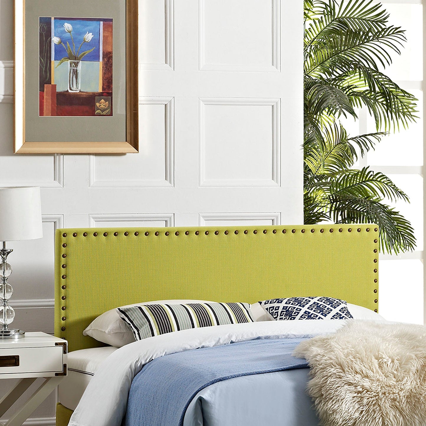Phoebe King Upholstered Fabric Headboard By Modway - MOD-5388 | Headboards | Modishstore