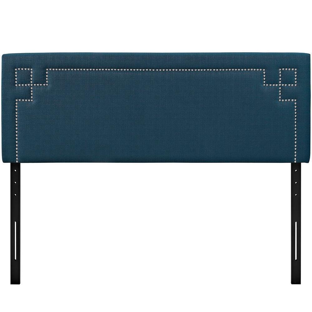 Modway Josie King Upholstered Fabric Headboard - Azure