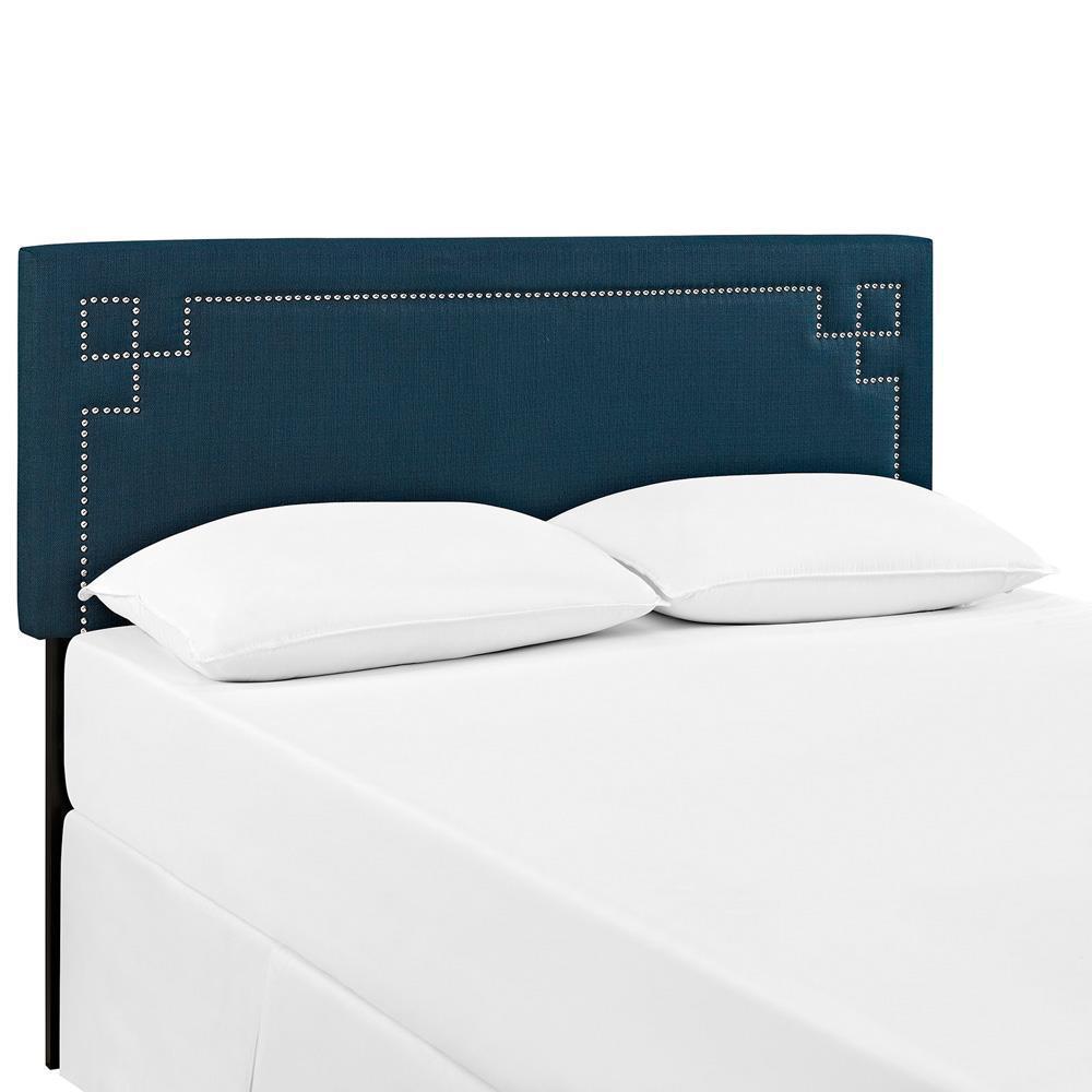Modway Josie King Upholstered Fabric Headboard - Azure