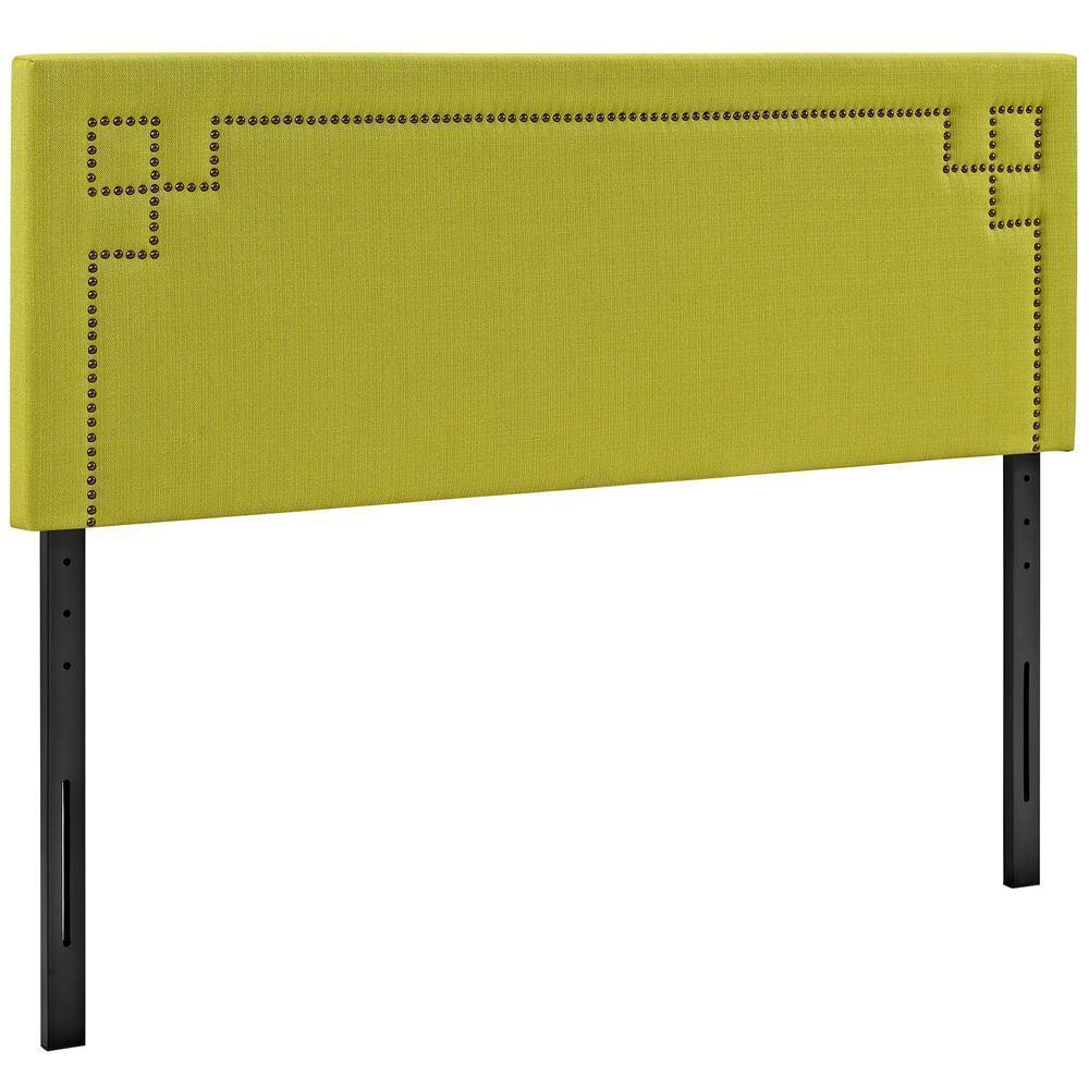 Modway Josie King Upholstered Fabric Headboard - Wheatgrass