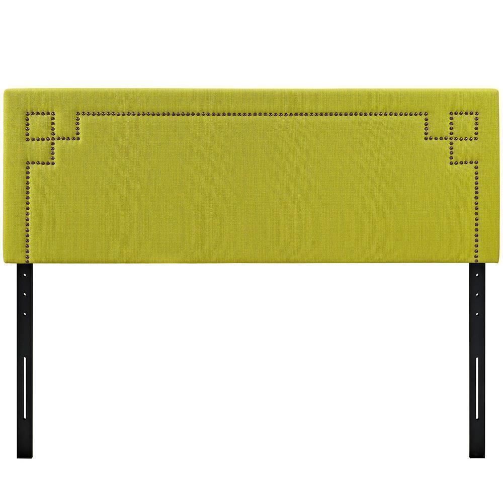 Modway Josie King Upholstered Fabric Headboard - Wheatgrass