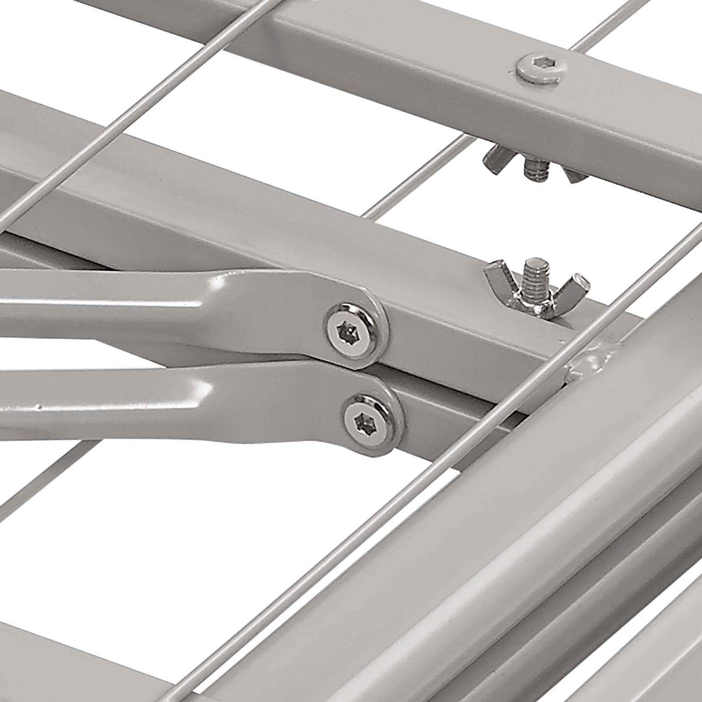 Modway Horizon Twin Stainless Steel Bed Frame | Beds | 