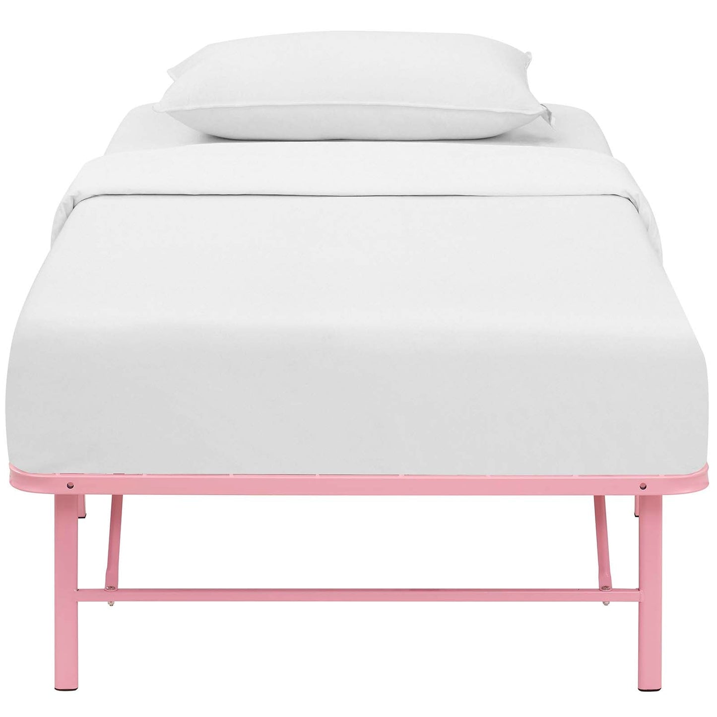 Modway Horizon Twin Stainless Steel Bed Frame | Beds | 