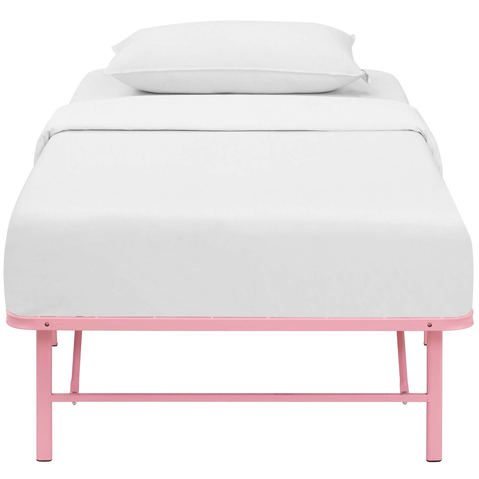 Modway Horizon Twin Stainless Steel Bed Frame | Beds | 