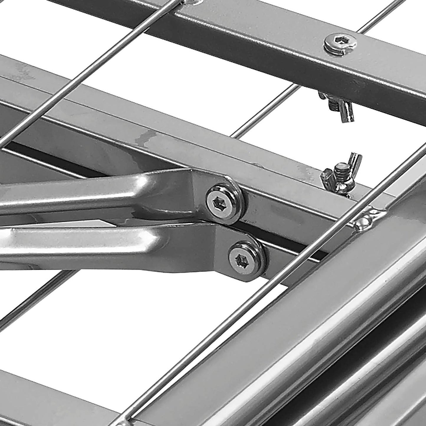 Modway Horizon Twin Stainless Steel Bed Frame | Beds | 