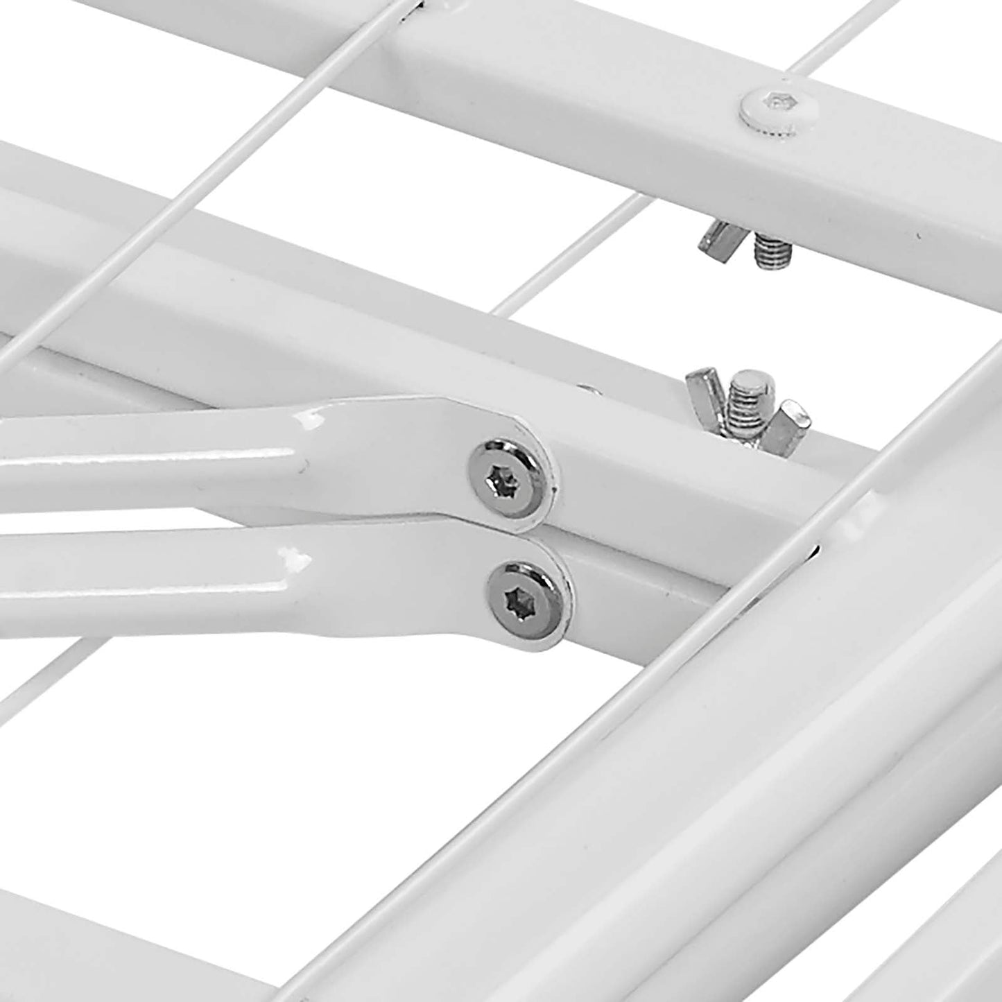 Modway Horizon Twin Stainless Steel Bed Frame | Beds | 