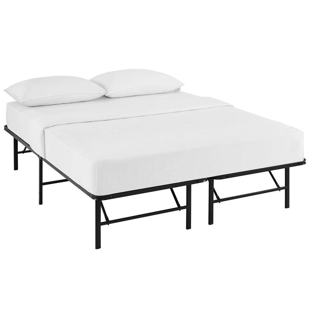 Modway Horizon Queen Stainless Steel Bed Frame | Beds | 