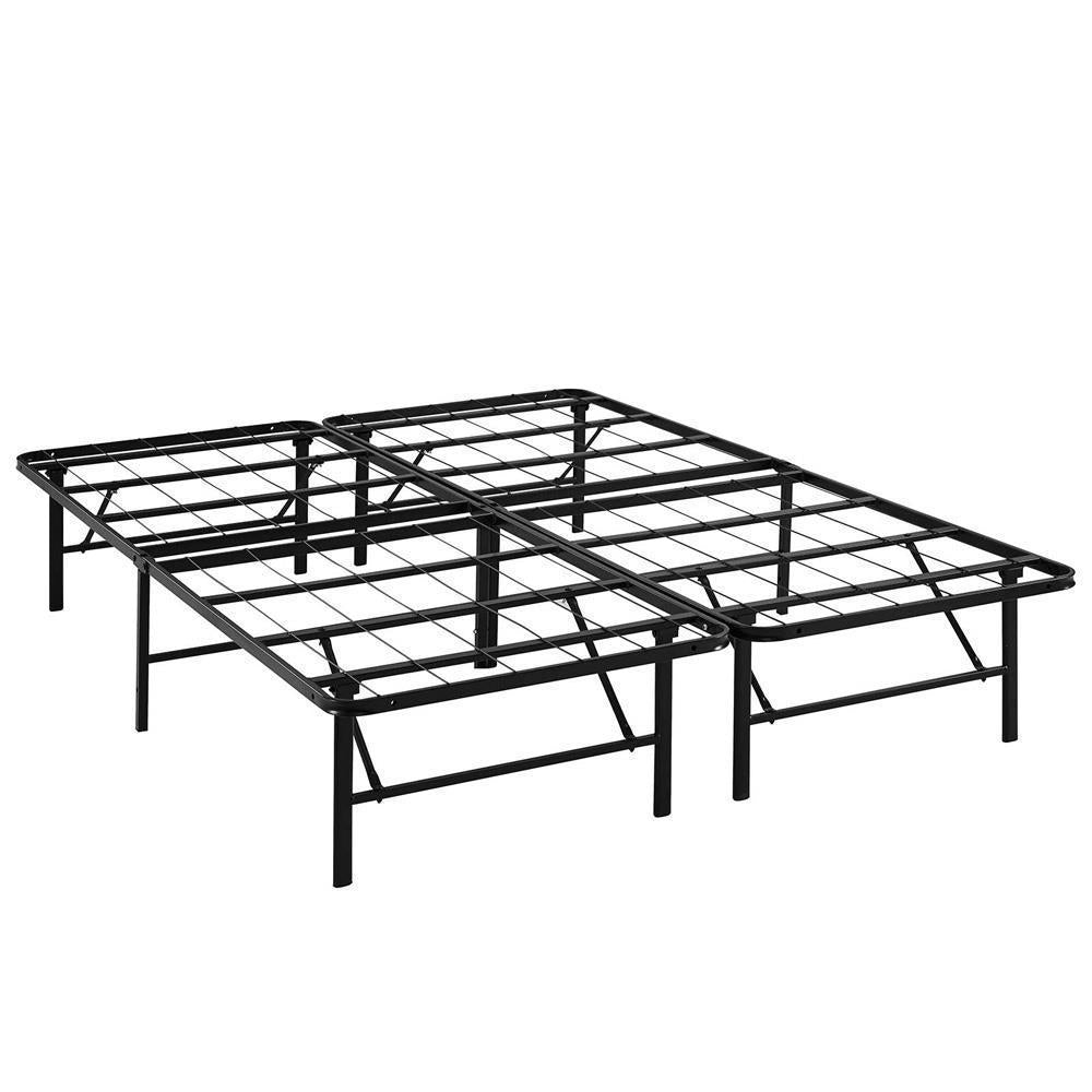 Modway Horizon Queen Stainless Steel Bed Frame | Beds | 
