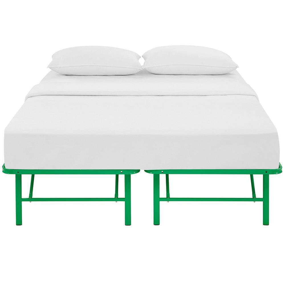 Modway Horizon Queen Stainless Steel Bed Frame | Beds | 