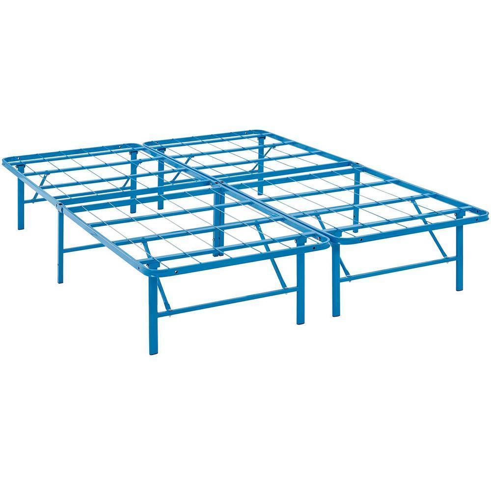 Modway Horizon Queen Stainless Steel Bed Frame | Beds | 