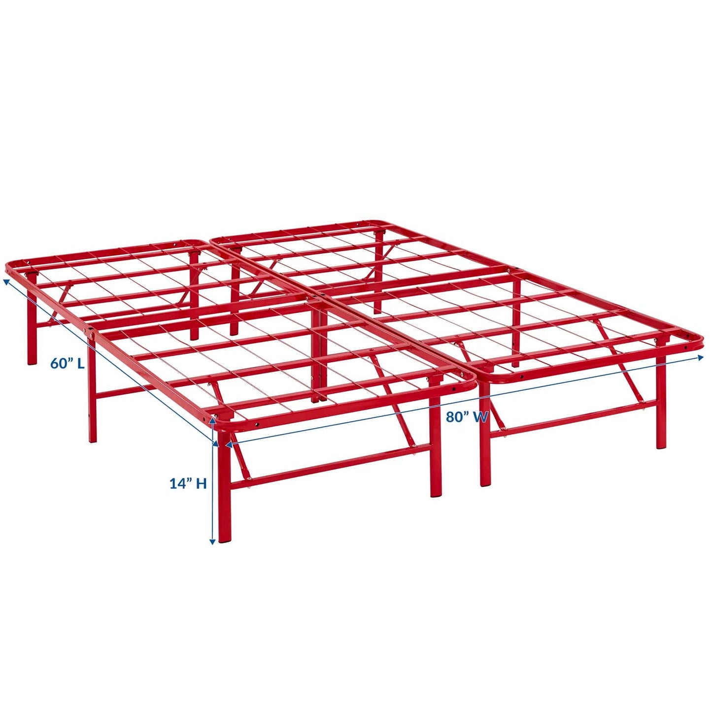 Modway Horizon Queen Stainless Steel Bed Frame - MOD-5429