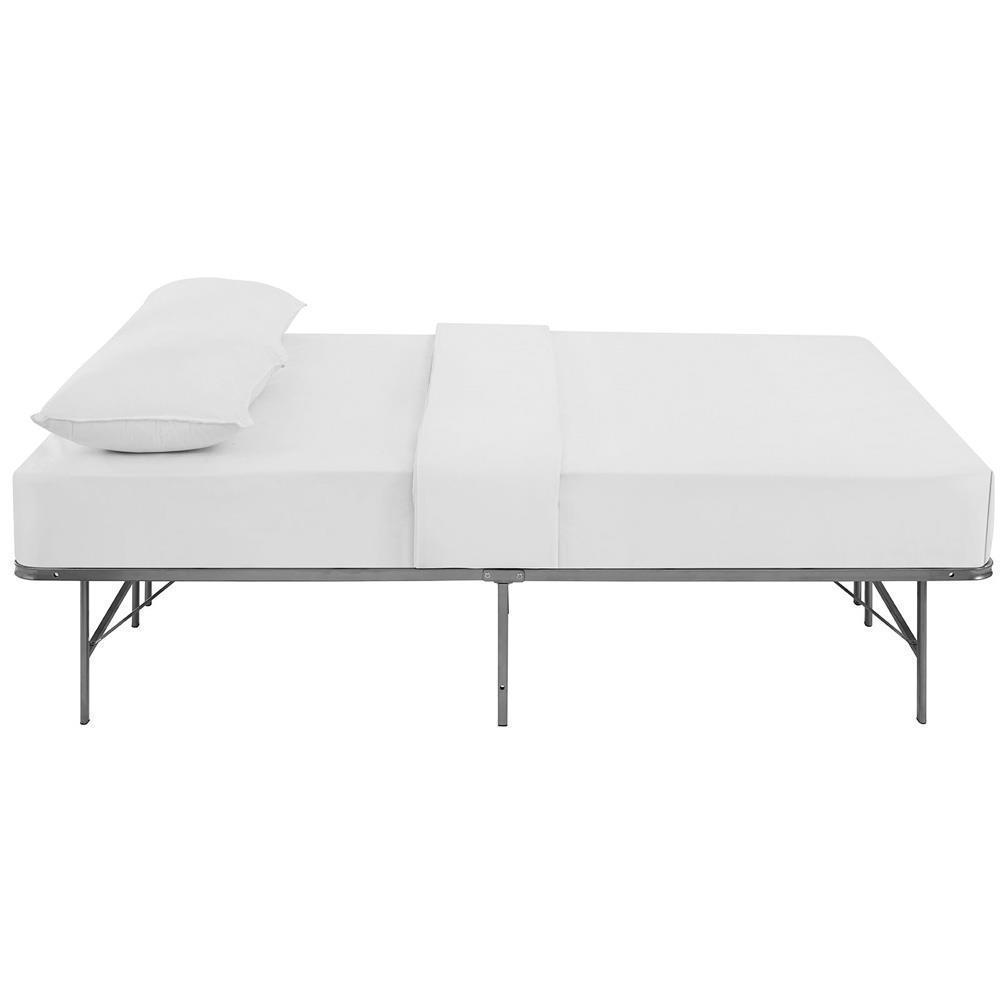 Modway Horizon Queen Stainless Steel Bed Frame | Beds | 